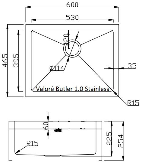 Valoré Butler 1.0 Stainless