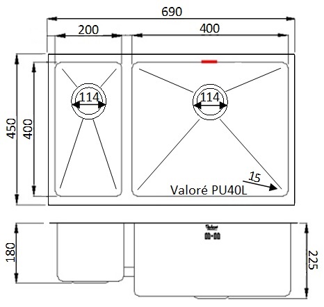Valoré PU40L-GB