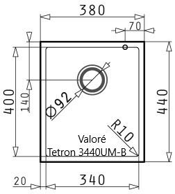 Valoré Tetron 3440UM-B